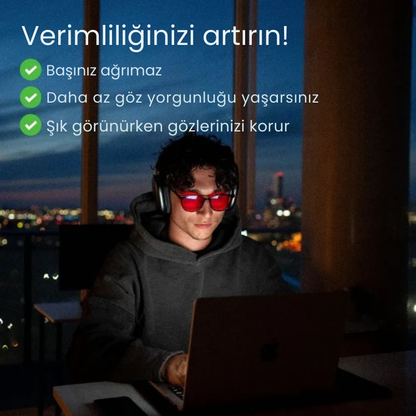 Sleeprotect™ Mavi Işık Engelleyici Unisex Gözlük